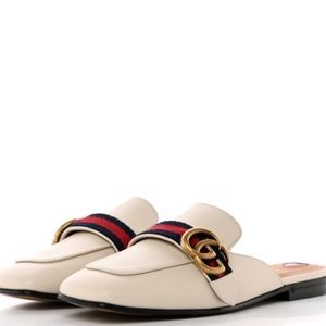 Gucci White Glamour Betis Slides